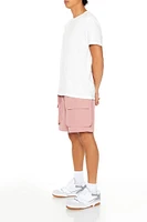 3D Pocket Drawstring Cargo Shorts