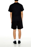 Vented Drawstring Volley Shorts