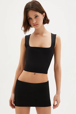 Contour Sculpt Mini Skirt