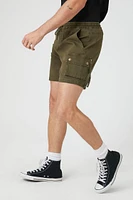 Drawstring Cargo Shorts