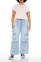 Plus Central Park Cropped Tee