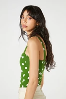 Polka Dot Seamed Bodysuit