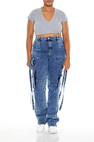 Plus Utility Cargo Jeans