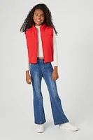Girls Mid-Rise Flare Jeans (Kids)