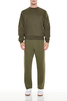 Washed Side-Pocket Pants