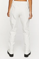 Twill Mid-Rise Joggers