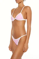 Essentials Contrast Binded Bikini Bottoms