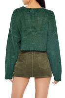 Cropped Star Sweater