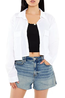 Cropped Asymmetrical Shirt