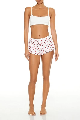 Strawberry Pajama Shorts