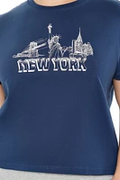 Plus New York Graphic Tee