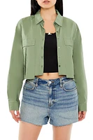 Cropped Asymmetrical Shirt