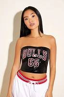 Chicago Bulls Sequin Tube Top