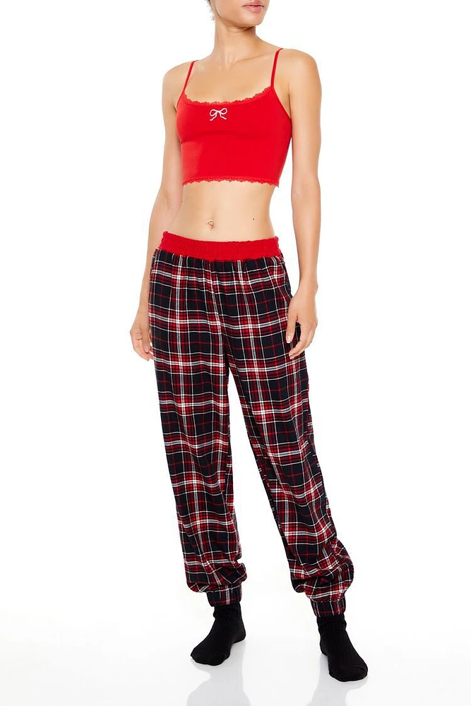 Plaid Flannel Pajama Pants