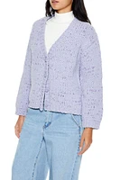 Marled Cardigan Sweater