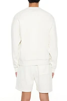 Drop-Sleeve Crew Pullover
