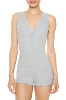 Sleeveless Pajama Romper