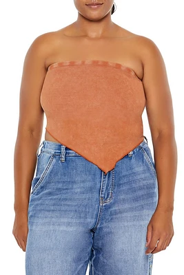 Plus V-Hem Tube Top