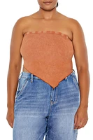 Plus V-Hem Tube Top