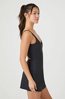 Active Twist Cutout Mini Dress