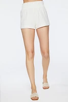 Linen-Blend Pull-On Shorts