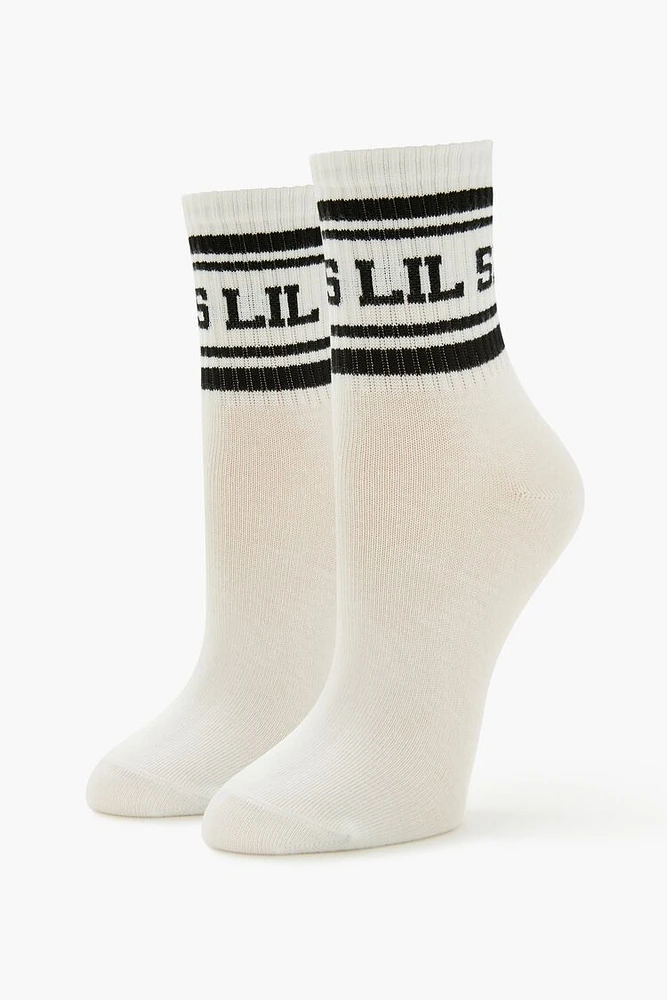 Big Sis Lil Crew Socks Set - 2 pack