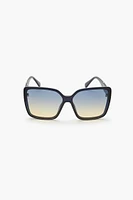 Gradient Square Frame Sunglasses