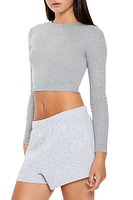 Ribbed Knit Crop Top