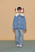 Girls Disney Mickey Mouse Denim Jacket (Kids)