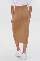 Ruched Drawstring Skirt