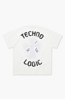 Rhinestone Techno Logic Tee