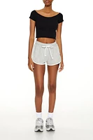 Boat Neck Crop Top