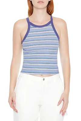 Striped Rib-Knit Cami