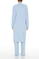 Plush Longline Pajama Robe