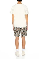 Geo Camo Volley Shorts