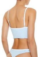 Seamless Bow Thong Panties