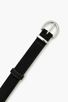D-Ring Faux Leather Belt
