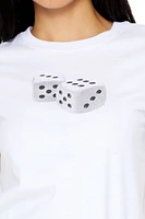 Dice Graphic Baby Tee