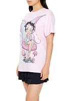 Oversized Betty Boop Fairy Tee