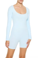 Seamless Scoop-Neck Romper