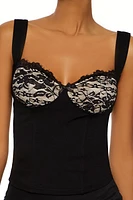 Lace Sweetheart Tank Top