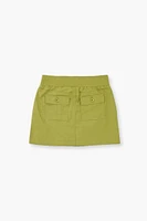 Girls Twill Cargo Skirt (Kids)