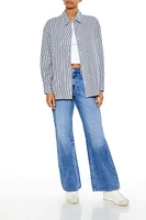 Pinstriped Poplin Shirt