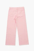 Girls Mid-Rise Wide-Leg Pants (Kids)