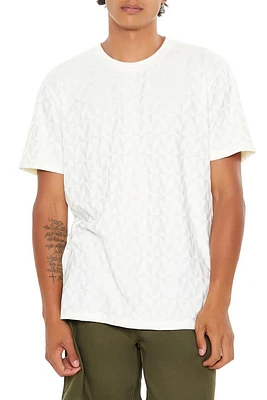 Geo Print Crew Short-Sleeve Tee