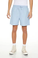 Mid-Rise Drawstring Swim Trunks