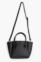 Faux Leather Tote Bag