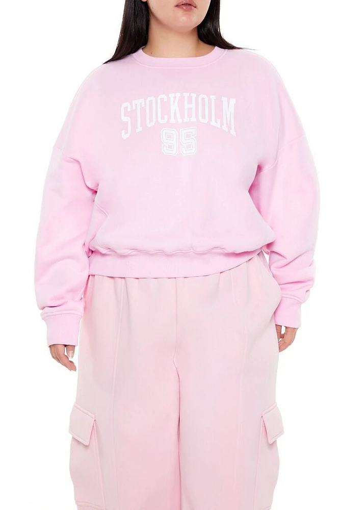 Plus Stockholm Graphic Pullover