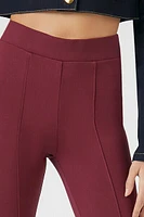 Ponte Knit High-Rise Leggings