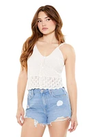 Retro High-Rise Denim Shorts